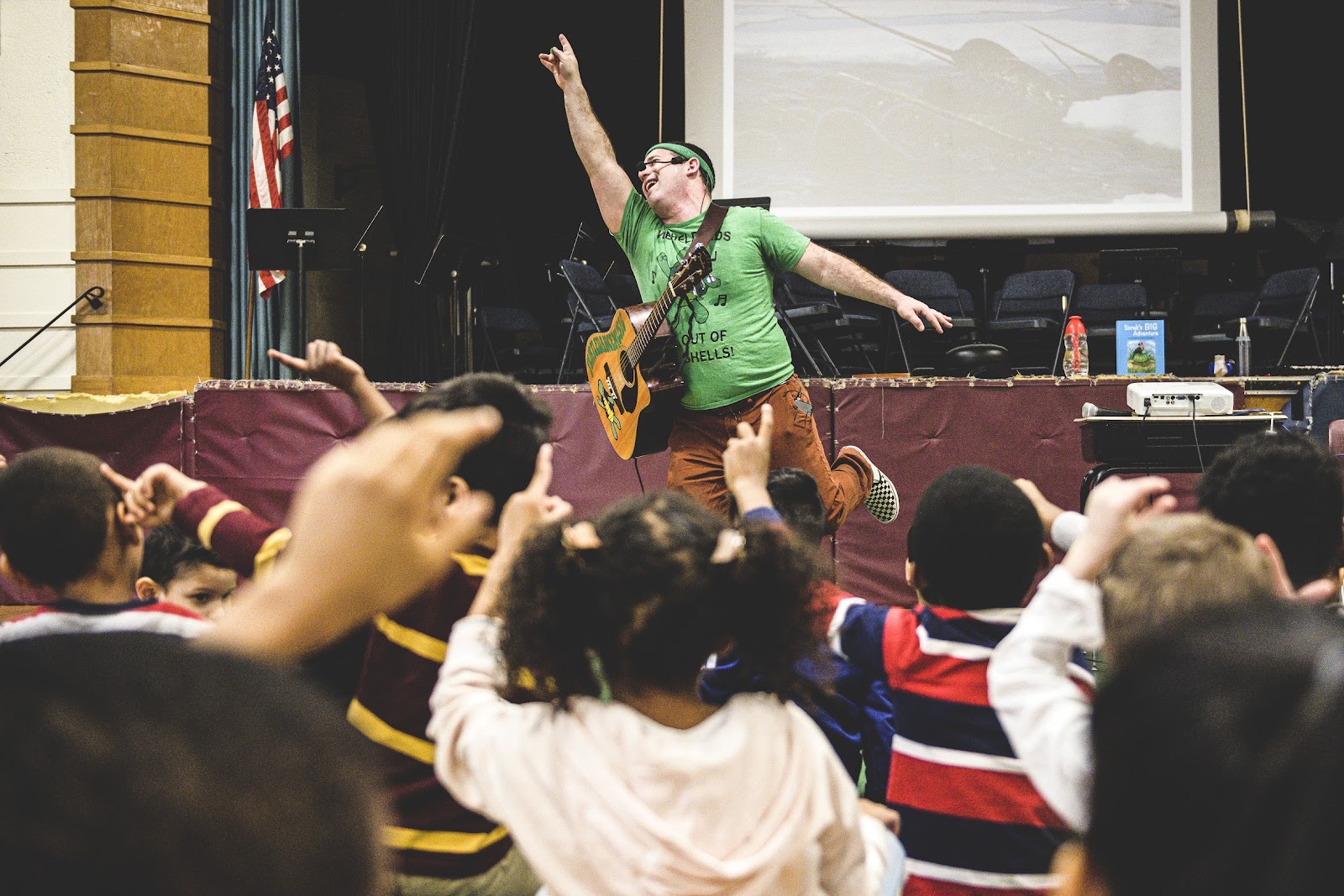 Mr. Matt and Children Dancing