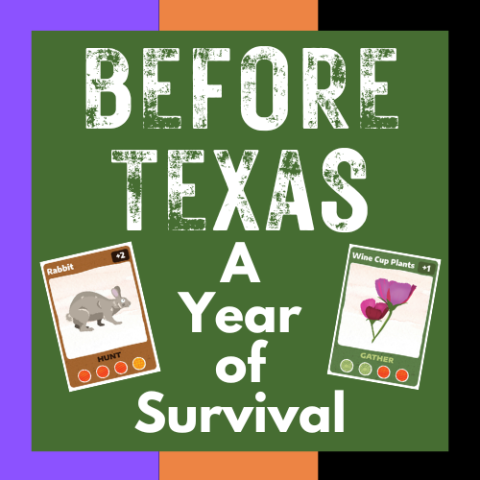 before texas a year of survival card game