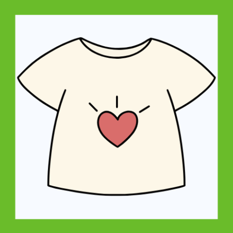 heart tshirt