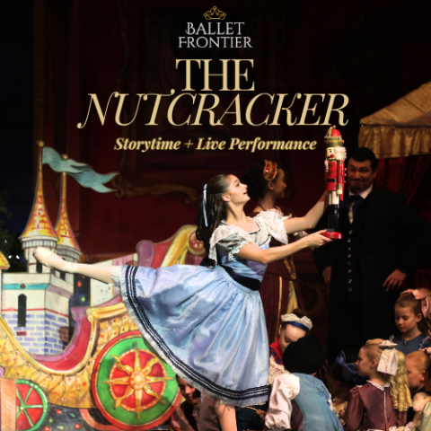 A still from The Nutcracker play performed by Ballet Frontier 