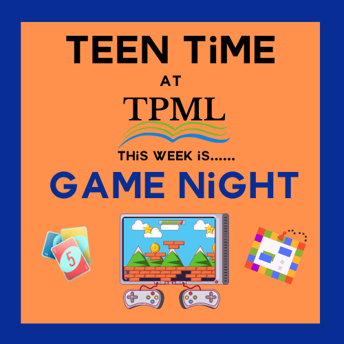 Teen Time is GAME NIGHT