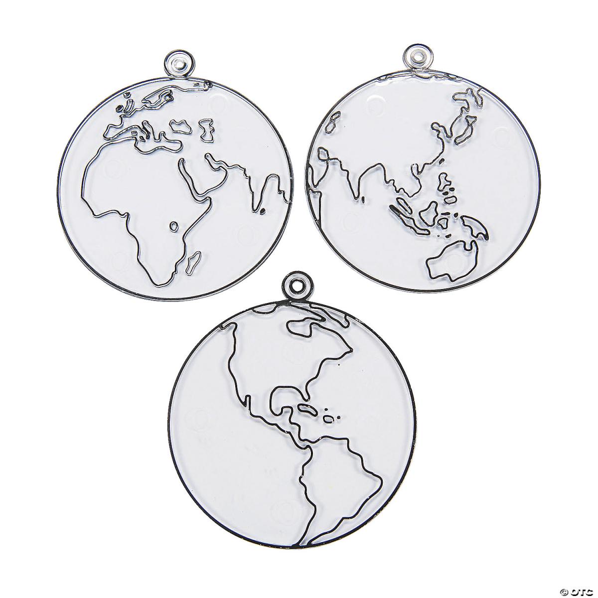 photo of planet Earth suncatchers