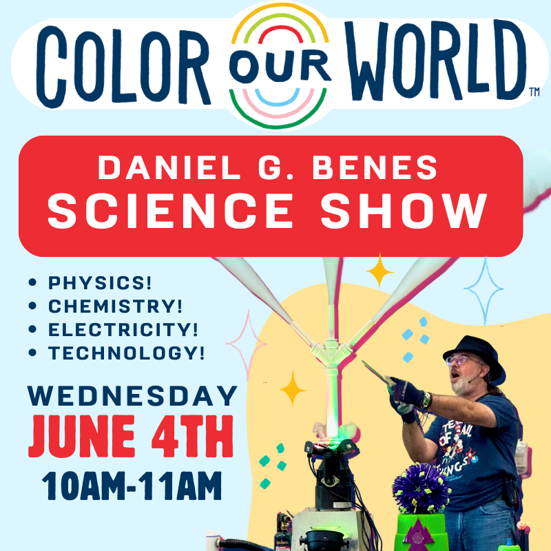 daniel g benes science show wednesday june 4th 10-11 am