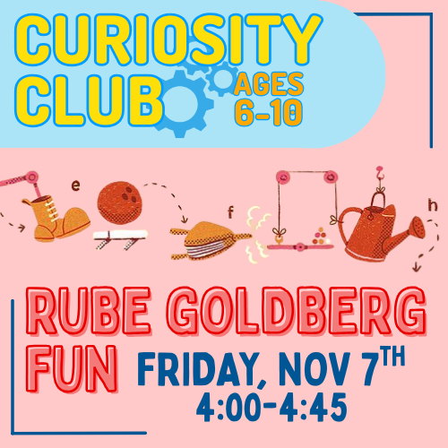 Rube goldberg invention, boot kicking bowling ball down an obstacle course. Rube Goldberg fun Friday Nov 7th